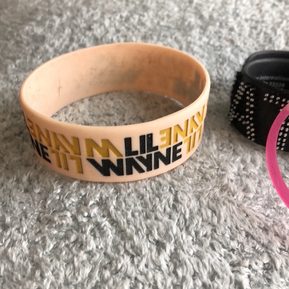 Bracelet set Lil Wayne Nike Whatever slap 4pc set - Picture 4 of 6
